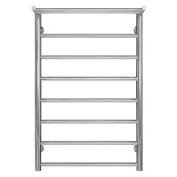 Water heated towel rail Terma P8 500х800 Deffi stainless steel (Chrome, Bottom connection)