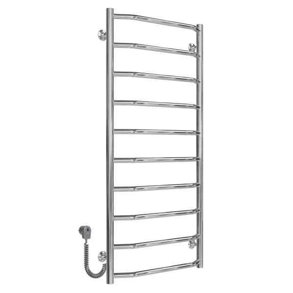 Kup elektryczny podgrzewacz ręczników Trapezium P10 500х1100 Deffi stal nierdzewna (Chrome, EF16, Połączenie lewe) 