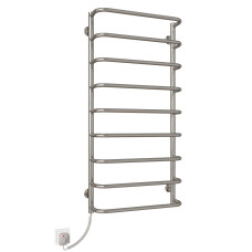Elektrischer Handtuchwärmer Standard P9 500х1100 Deffi edelstahl (Chrom, EF16, Linker Anschluss)