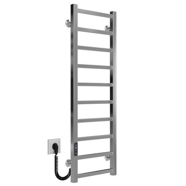 Elektrischen Handtuchwärmer kaufen Forest P10 200х1000 Deffi edelstahl (Chrom, JD04, Linker Anschluss) 