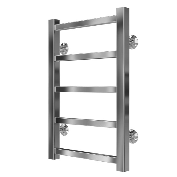 Buy water heated towel rail Forest P5 400х500 Deffi stainless steel (Chrome, Bottom connection)