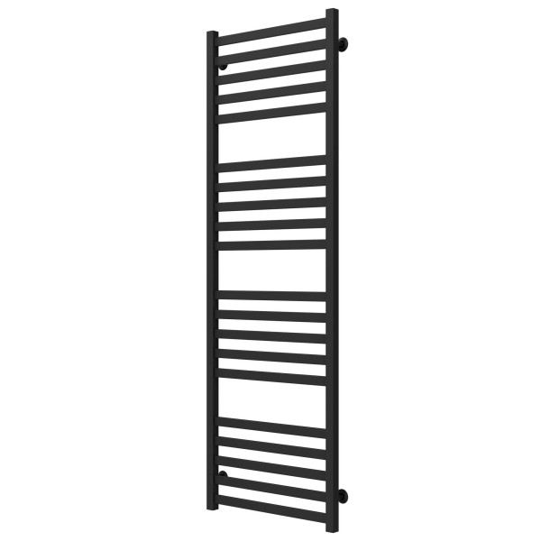 Buy water heated towel rail Magnus P20 500х1600 Deffi stainless steel (Black, Bottom connection)