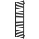 Buy water heated towel rail Magnus P20 500х1600 Deffi stainless steel (Black, Bottom connection)
