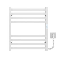 Elektrischer Handtuchwärmer Magnus P8 600х600 Deffi edelstahl (Weiss, WD04, Richtige Verbindung)