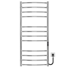 Рушникосушарка електрична Класік Еліт П12 400х1200 Deffi нержавіюча сталь (Хром, JD03, Праве підключення)