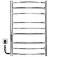 Elektrischer Handtuchwärmer Classic Elite P9 500х800 Deffi edelstahl (Chrom, JD03, Linker Anschluss)