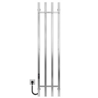 Elektrischer Handtuchwärmer Split P4 300х1400 Deffi edelstahl (Chrom, JD04, Linker Anschluss)