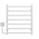 Buy electric heated towel rail Avast P7 500х600 Deffi colored steel (White, WD04, Left connection)