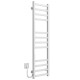 Buy electric heated towel rail Avast P12 450х1200 Deffi colored steel (White, WD04, Left connection)