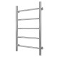 Buy Water heated towel rail Orion P5 500х800 Deffi stainless steel (Chrome, Bottom connection)