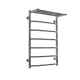 Buy Water heated towel rail Trapezoid with shelf P7 500х800 Deffi stainless steel (Chrome, Bottom connection)