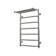 Buy Water heated towel rail Trapezoid with shelf P7 500х800 Deffi stainless steel (Chrome, Bottom connection)
