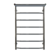 Buy Water heated towel rail Trapezoid with shelf P7 500х800 Deffi stainless steel (Chrome, Bottom connection)