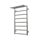 Buy Water heated towel rail Trapezoid with shelf P8 500х900 Deffi stainless steel (Chrome, Bottom connection)