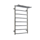 Buy Water heated towel rail Trapezoid with shelf P8 500х900 Deffi stainless steel (Chrome, Bottom connection)