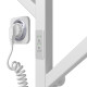 Купити рушникосушарку електричну Kir П6 800 Deffi нержавіюча сталь (Білий, WD04)