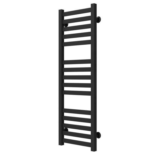 Buy water heated towel rail Magnus P15 200х1000 Deffi stainless steel (Black, Bottom connection)