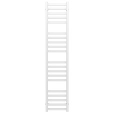 Water heated towel rail Magnus P20 200х1600 Deffi stainless steel (White, Bottom connection)