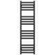 Buy water heated towel rail Magnus P16 400х1200 Deffi stainless steel (Black, Bottom connection)