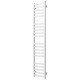 Buy water heated towel rail Magnus P20 400х1600 Deffi stainless steel (White, Bottom connection)