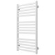 Buy water heated towel rail Magnus P15 600х1000 Deffi stainless steel (White, Bottom connection)