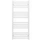 Buy water heated towel rail Magnus P16 600х1200 Deffi stainless steel (White, Bottom connection)