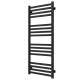 Buy water heated towel rail Magnus P16 600х1200 Deffi stainless steel (Black, Bottom connection)