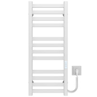 Elektrischer Handtuchwärmer Magnus P12 300х800 Deffi edelstahl (Weiss, WD04, Richtige Verbindung)