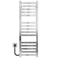 Elektrischer Handtuchwärmer Magnus P15 300х1000 Deffi edelstahl (Chrom, JD04, Linker Anschluss)