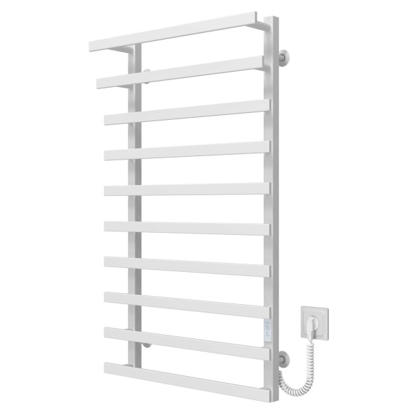Купить полотенцесушитель электрический Breeze П10 500x1000 Deffi нержавеющая сталь (Белый, WD04, Правое подключение)
