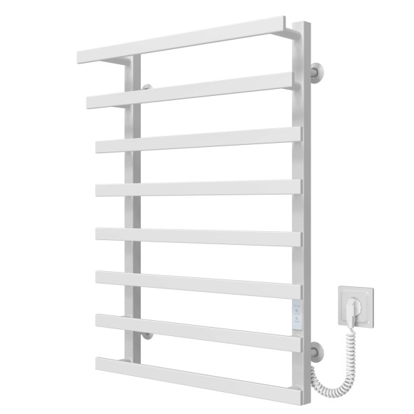 Buy electric heated towel rail Breeze P8 500x800 Deffi stainless steel (White, WD04, Right connection)