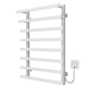 Buy electric heated towel rail Breeze P8 500x800 Deffi stainless steel (White, WD04, Right connection)