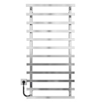 Elektryczny podgrzewacz ręczników Breeze P12 500x1200 Deffi stal nierdzewna (Chrome, JD04, Połączenie lewe)