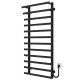 Buy electric heated towel rail Breeze P12 500x1200 Deffi stainless steel (Black, JD04, Right connection)