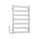 Buy electric heated towel rail Harmony P7 500х800 Deffi colored steel (White, WD04, Left connection)