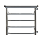 Buy Water heated towel rail Trapezoid with shelf P5 500х500 Deffi stainless steel (Side right connection)