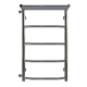 Wasserbeheizter Handtuchhalter Trapezoid with shelf P5 400х700 Deffi edelstahl (Chrom, Seitlicher linker Anschluss)