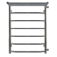 Buy Water heated towel rail Trapezoid with shelf P7 500х700 Deffi stainless steel (Chrome, Side right connection)