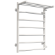 Wasserbeheizter Handtuchhalter Trapezoid with shelf P7 500х700 Deffi edelstahl (Weiss, Seitlicher rechter Anschluss)