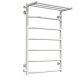 Wasserbeheizter Handtuchhalter Trapezoid with shelf P7 500х800 Deffi edelstahl (Weiss, Seitlicher linker Anschluss)
