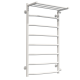 Buy Water heated towel rail Trapezoid with shelf P8 500х900 Deffi stainless steel (White, Side right connection)