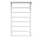 Buy Water heated towel rail Trapezoid with shelf P8 500х900 Deffi stainless steel (White, Side right connection)