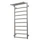 Wasserbeheizter Handtuchhalter Trapezoid with shelf P10 500х1100 Deffi edelstahl (Chrom, Seitlicher linker Anschluss)