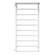 Wasserbeheizter Handtuchhalter Trapezoid with shelf P10 500х1100 Deffi edelstahl (Weiss, Seitlicher linker Anschluss)