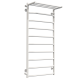 Wasserbeheizter Handtuchhalter Trapezoid with shelf P10 500х1100 Deffi edelstahl (Weiss, Seitlicher linker Anschluss)