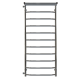 Wasserbeheizter Handtuchhalter Trapezoid with shelf P11 500х1200 Deffi edelstahl (Chrom, Seitlicher linker Anschluss)