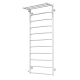 Buy Water heated towel rail Trapezoid with shelf P11 500х1200 Deffi stainless steel (White, Side left connection)