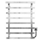 Buy electric heated towel rail Breeze P8 400x800 Deffi stainless steel (Chrome, JD04, Right connection)