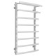 Buy water heated towel rail Lotos P8 500х1000 Deffi stainless steel (White, Side left connection)
