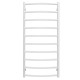 Wasserbeheizter Handtuchhalter Classic P10 500х1100 Deffi edelstahl (Weiss, Anschluss unten)